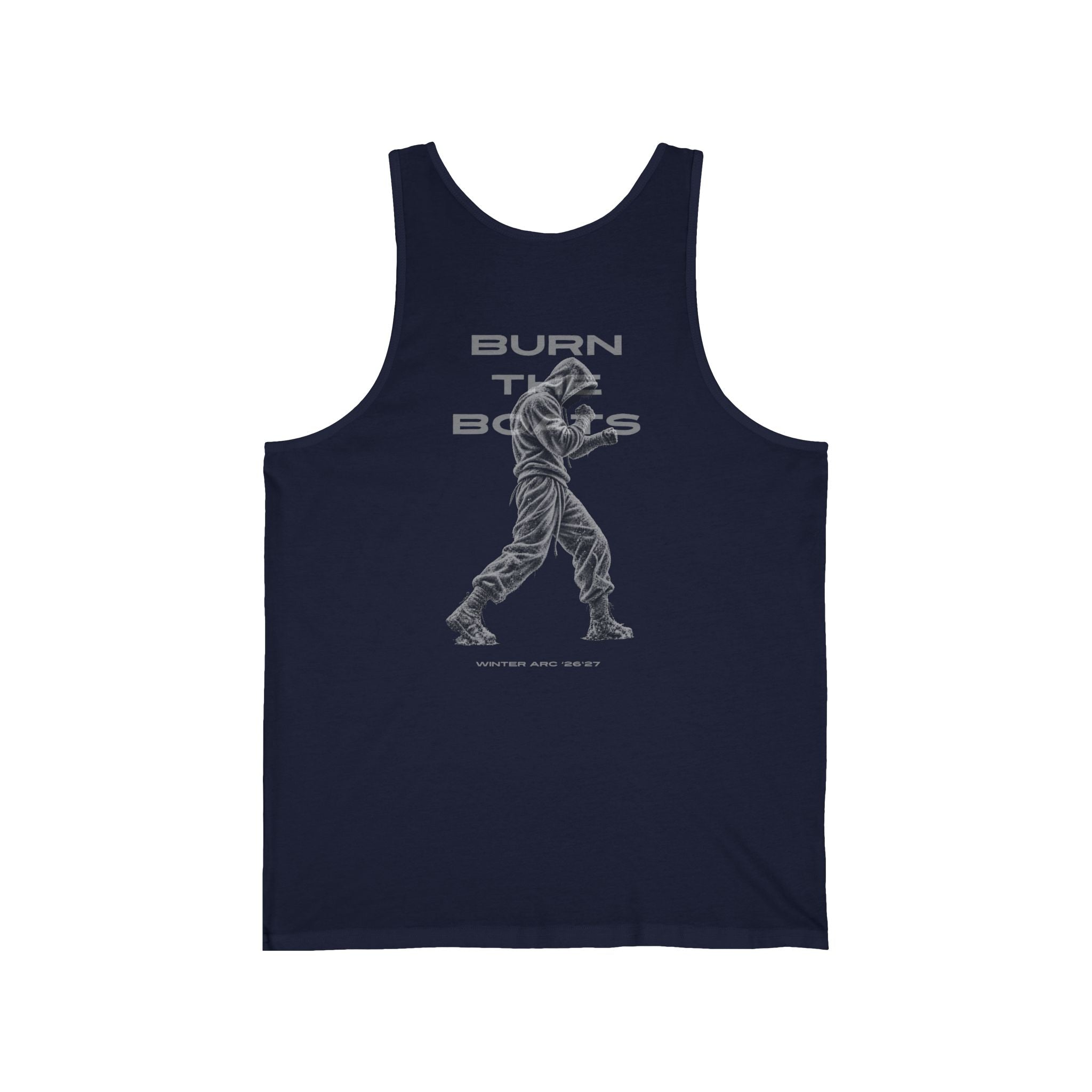 Burn the Boats Tank Top — Vintage Warrior Graphic Muscle Tank