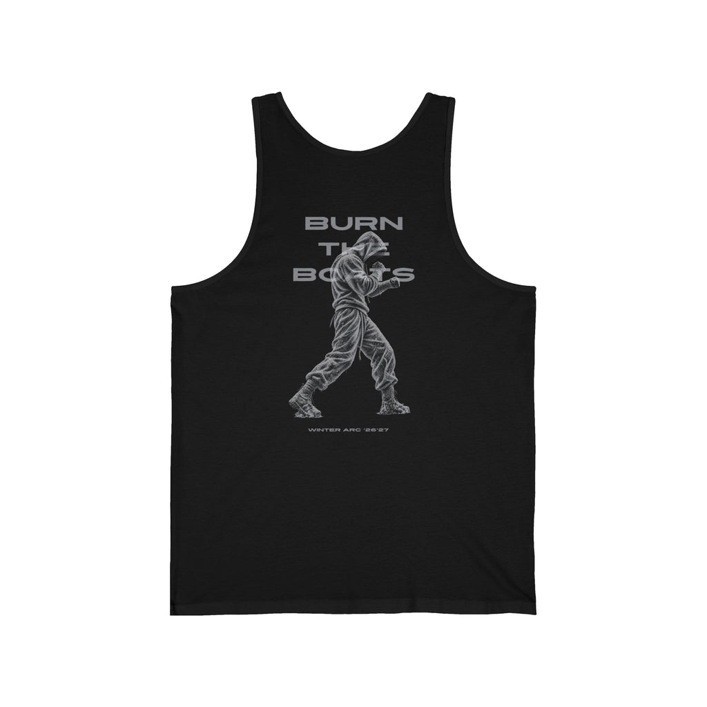 Burn the Boats Tank Top — Vintage Warrior Graphic Muscle Tank